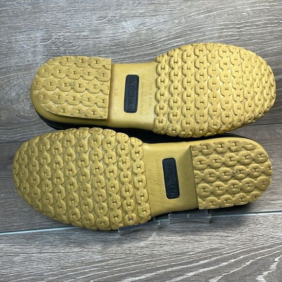 LL Bean Bean Boots Women’s Sz 9M Waterproof Black Nubuck Rubber Low Duck Boots - Picture 8 of 12